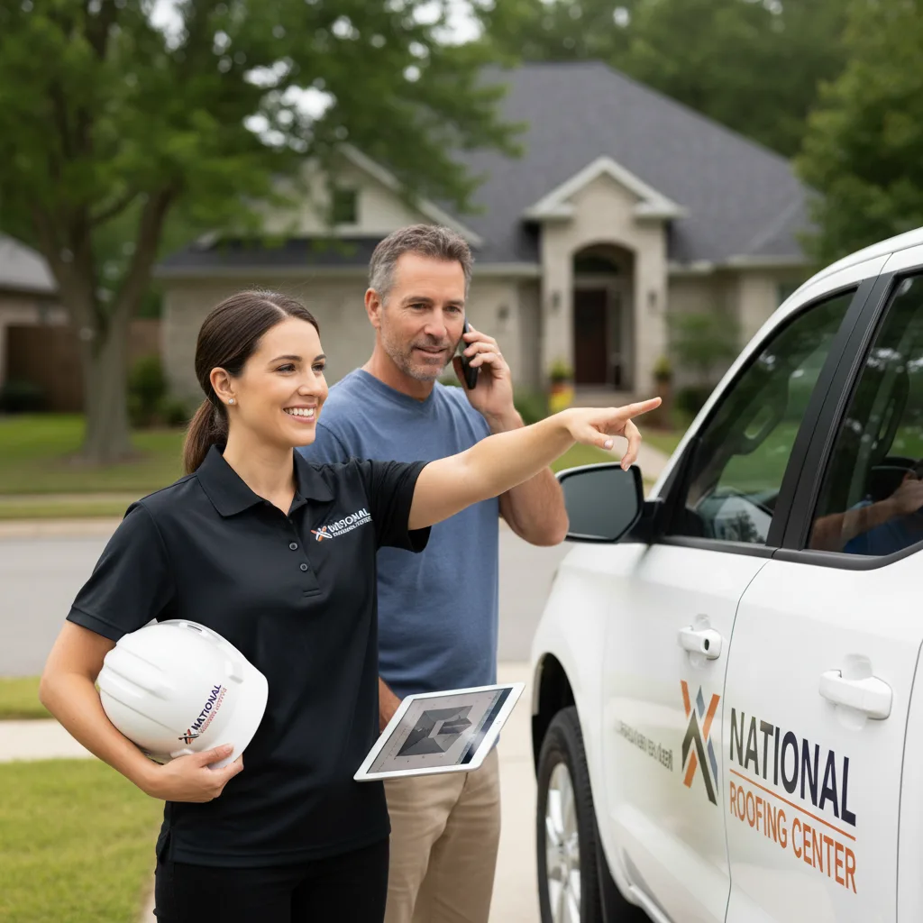 National Roofing Center customer support in Stanton